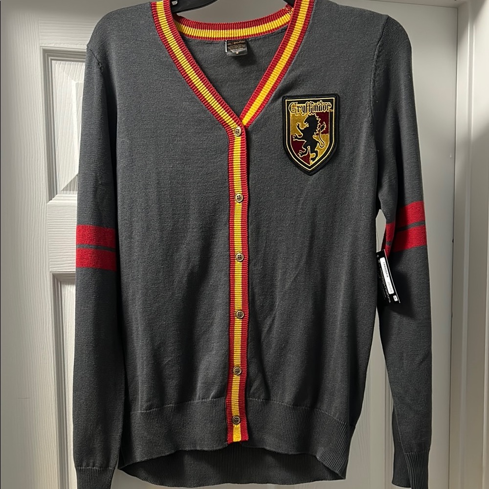 Gray Gryffindor Men's Sweater